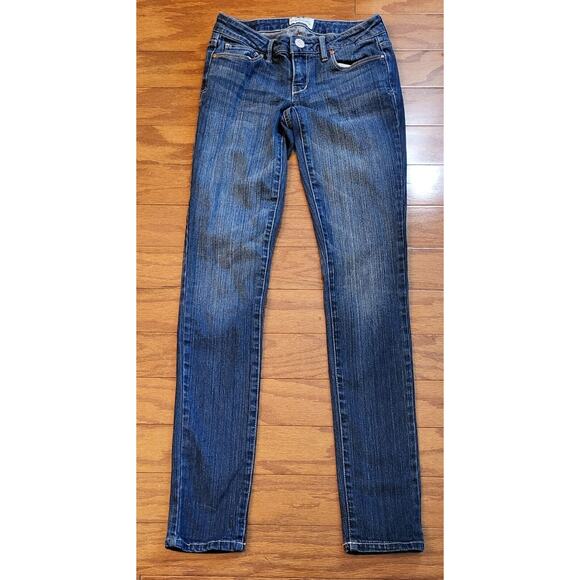 Aeropostale Women (Size 0) Jeans Ashley Ultra Skinny Low Rise W24 L30 - Picture 1 of 12